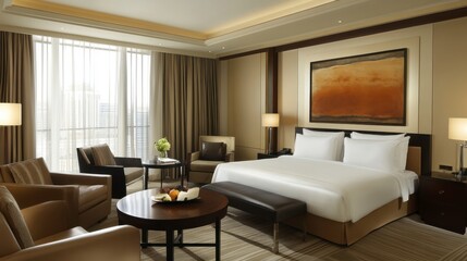 Modern Luxury Hotel Room Interior Design