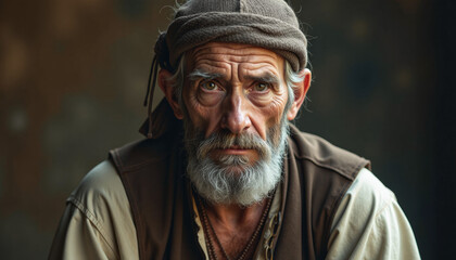 Portrait of a Wise Old Man