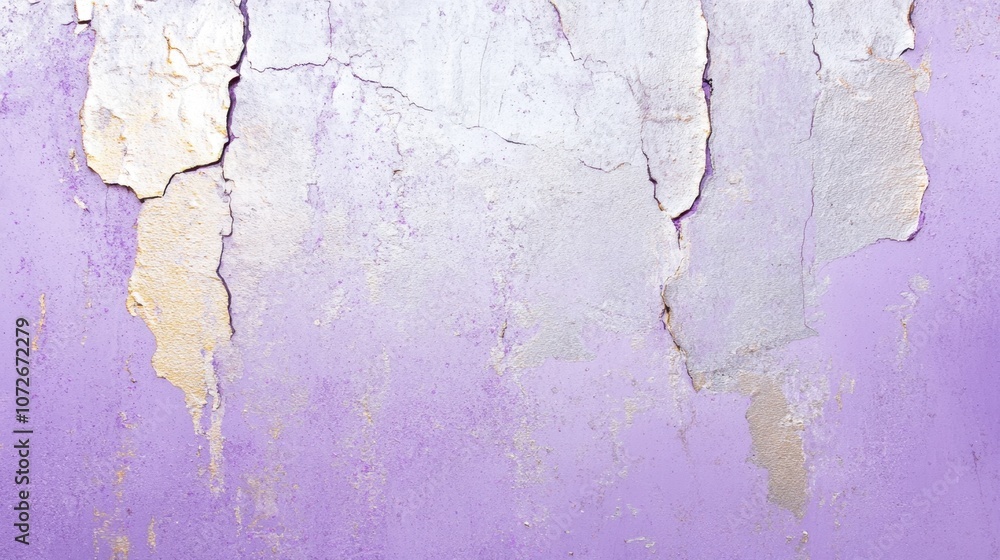 Poster abstract lilac and silver texture exuding serenity and elegance in a modern setting