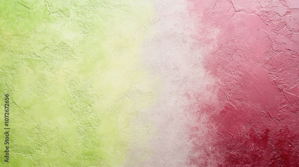 Aufkleber a harmonious blend of pistachio and burgundy textures creating an abstract visual experience in art