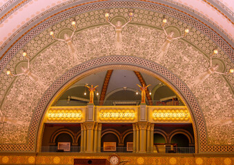 interior of a mosque