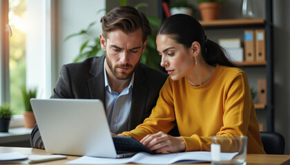 Business Collaboration in Modern Office