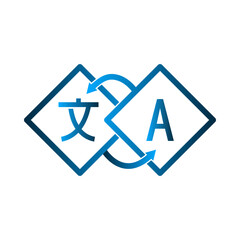 Translate icon template