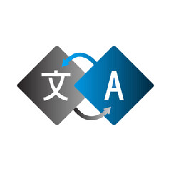 Translate icon template