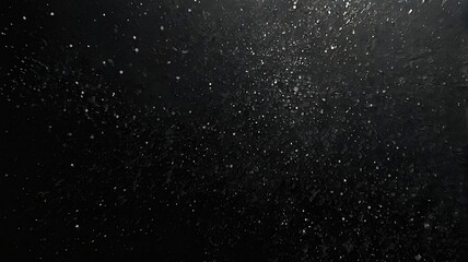 Obraz premium rain drops on black glass background