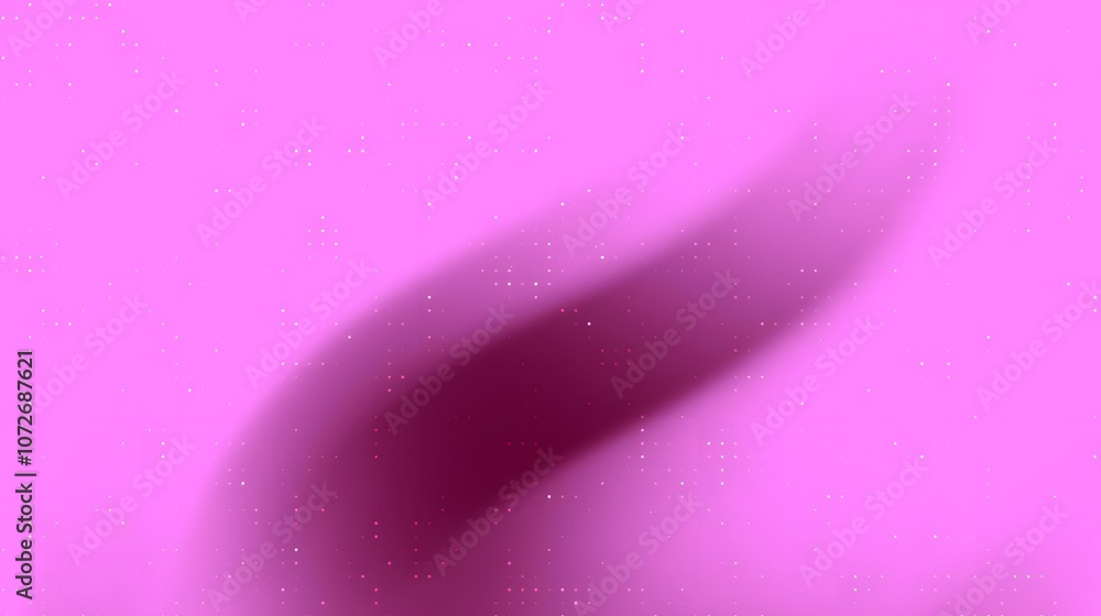 Poster pink gradient background with white dots and diagonal gradient.