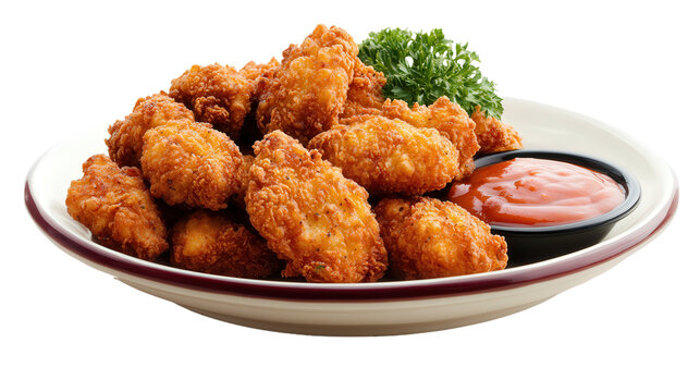 fried chicken tendors, isolated, transparent, png, background