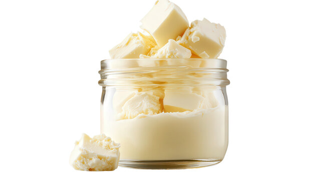 jar of tallow, isolated, transparent, png, background