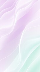 Abstract Pastel Pink and Green Wavy Background, Soft Minimalist Design,  Gradient Color Scheme