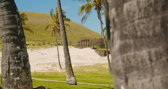 Anakena Beach, Easter Island
