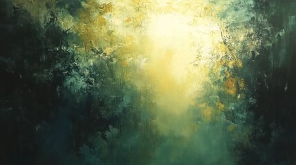 Fototapeta premium Abstract Forest Painting