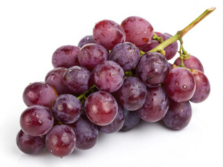 Fototapeta premium bunch of grapes. grape, fruit, food, isolated, red, grapes, bunch, fresh, ripe, healthy, white, berry, vine, wine, juicy, sweet, purple, dessert, cluster, nature, vegetarian, organic, eating, freshnes