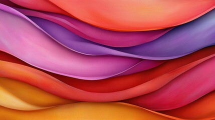 Abstract Vibrant Glowing Wave Pattern for Digital Transformation Background