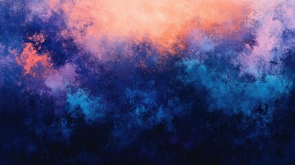 Fototapeta premium Abstract Colorful Background in Blue and Orange Tones