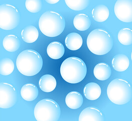 abstract background with bubbles