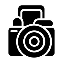 Classic Camera Solid Icon