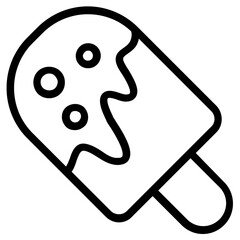 Ice Cream Line Icon