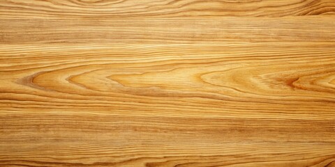 Fototapeta premium A close-up image revealing the intricate grain patterns of a light brown wood surface, showcasing the natural beauty and texture of this material.