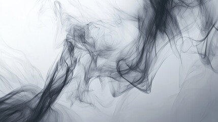 Fototapeta premium Abstract Smoke Waves in Soft Focus