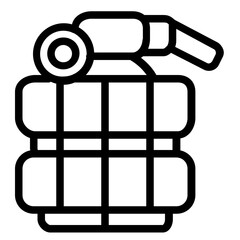 Fragmentation Line Icon