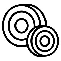 Slice Line Icon