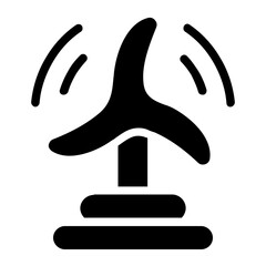 Turbine Solid Icon