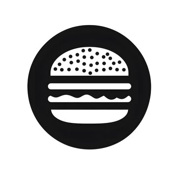 Cheeseburger Fast Food Delicious Tasty Burger Icon Logog Symbol