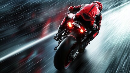 Obraz premium motorcycle on the road