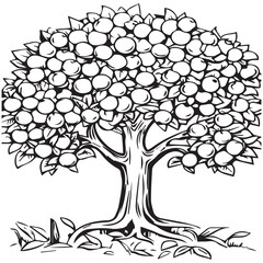 Drawing Tree Illustrations & Vectors