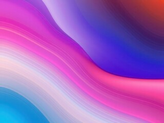 Naklejka premium Abstract gradient wave motion background with smooth flowing lines and vibrant colors, wave, gradient, dynamic