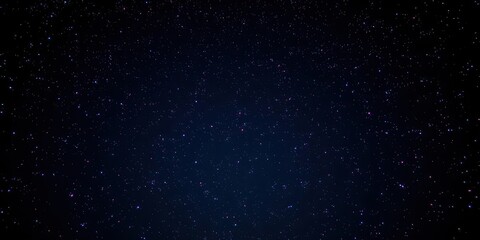 Obraz premium Bright and colorful stars in a night sky twinkling among star clusters, twinkle, milky way