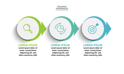 Business data visualization. timeline infographic icons designed for abstract background template