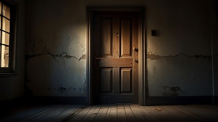 Obraz premium room with door