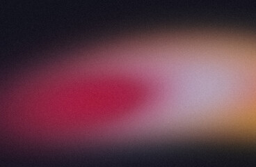 Dark glowing magenta purple color grainy backdrop design. Abstract colorful noisy gradient, vibrant color flow, wave shaped, bright, shine, website header design, banner, poster, cover