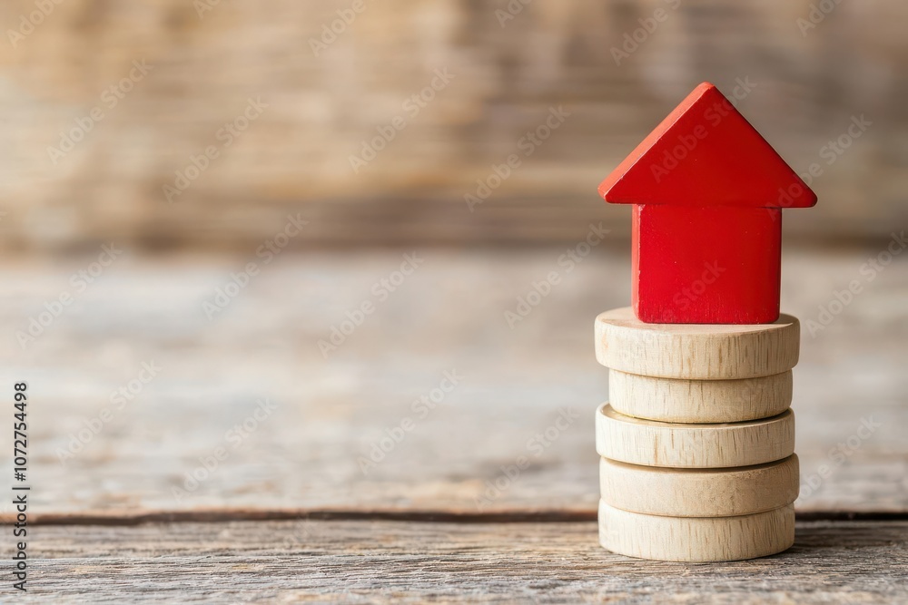 Poster visualization of a bank official explaining the connection between home equity and collateral requir