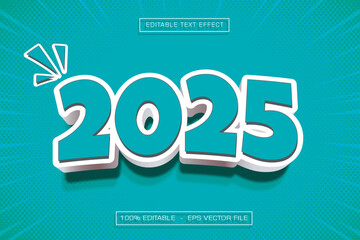 2025 Editable Text Effect