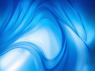 Fototapeta premium Blue Curved Pattern Background Image, Texture, Banner, Advertising, Poster, Graphics