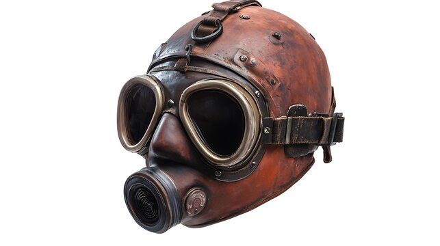 Steampunk Gas Mask with Goggles
