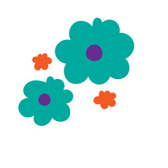 Flower tosca deco illustration