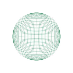 disco ball isolated on white