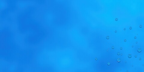 A serene blue water drop background with a subtle gradient effect, evoking feelings of calmness and tranquility, reflectionless, clear