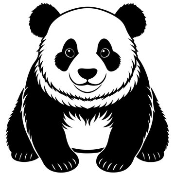 cute panda vector artwork and illustration