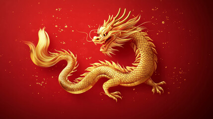 Fototapeta premium Traditional Chinese Dragon