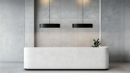 modern bathroom with white wall