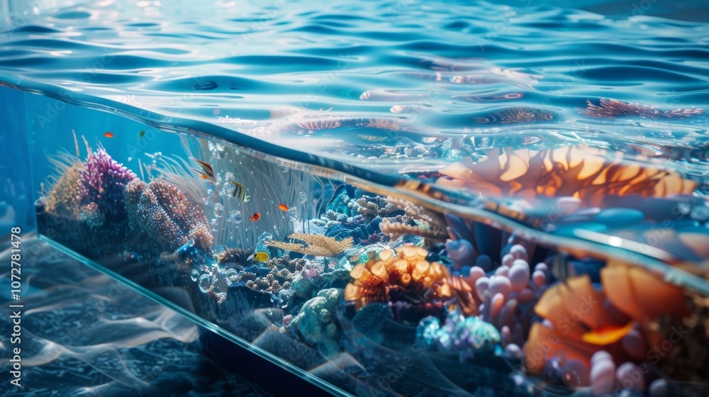 Poster create a conversation starter with this visually stunning coffee table featuring a clear glass top t