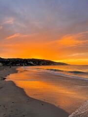 Sunrise in California