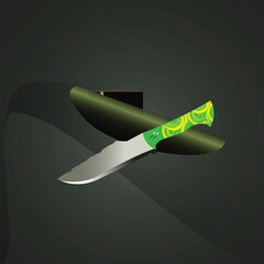 modern   Knives design template for Background. 