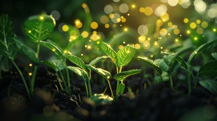 Enhanced Photosynthesis in Crops Through Genetic Technology