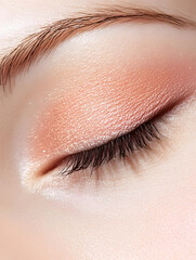 Obraz premium Elegant High-Fashion Beauty Portraits with Radiant Skin, Glamorous Makeup, and Luxurious Skincare Glow.