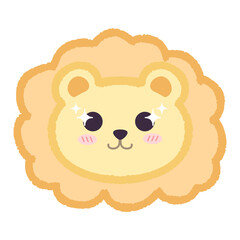 lion head illustration 